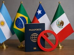 Ya es oficial | Argentina, Brasil, Chile y México prohibirán el ingreso de ciudadanos extranjeros que no hayan realizado este trámite con su pasaporte