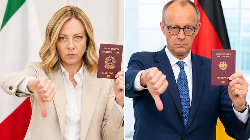 Viajar a Italia o Alemania con el pasaporte vencido puede traer complicaciones al momento de embarcar o de ingresar al país. (Imagen ilustrativa creada con IA)