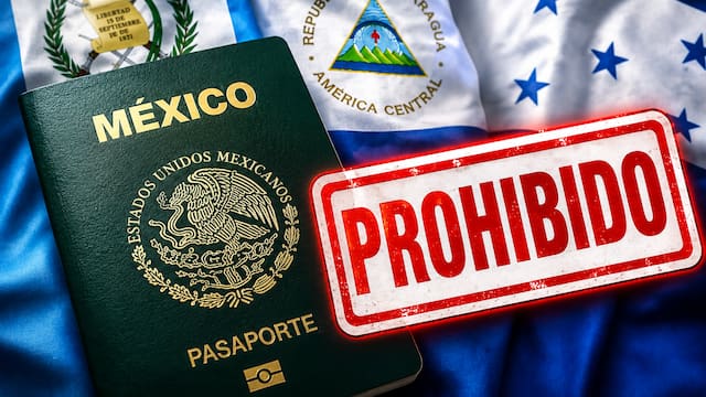 Oficial | Guatemala, Nicaragua y Honduras prohibirán el ingreso de ciudadanos mexicanos que hayan postergado este trámite con su pasaporte