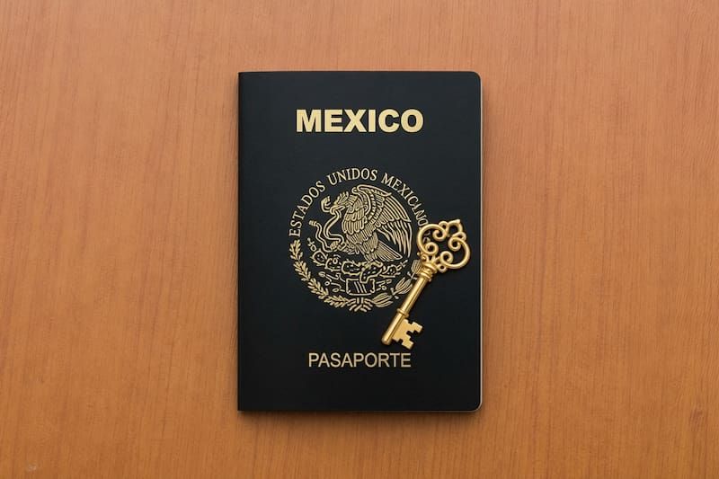 El llamado pasaporte negro corresponde al pasaporte diplomático, el documento de mayor jerarquía que expide el Gobierno de México.