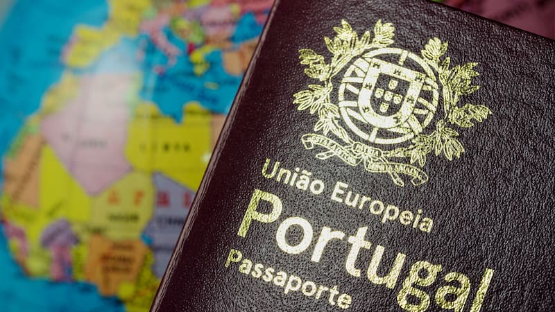 Pasaporte de Portugal.