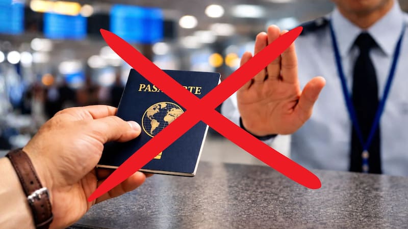 EN ciertos casos, tanto ciudadanos como extranjeros deben hacer esto con sus pasaportes.