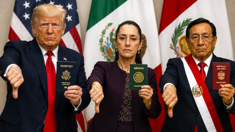 Estados Unidos, México y Perú prohíben el ingreso al país a quienes posterguen la renovación del pasaporte