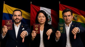 Oficial | Colombia, Perú y Bolivia prohíben el ingreso a todos los ciudadanos que hayan postergado la renovación de su pasaporte