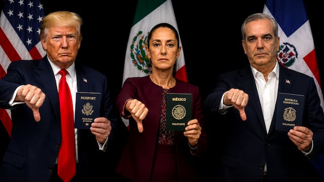 Oficial | Estados Unidos, México y República Dominicana prohíben el ingreso al país a todos los ciudadanos que posterguen la renovación del pasaporte