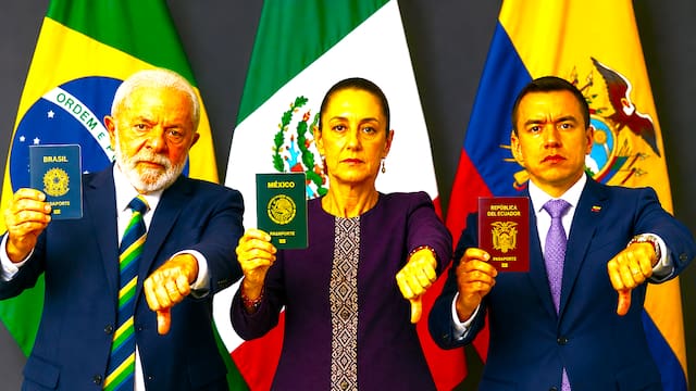 Es oficial | México, Brasil y Ecuador prohíben la entrada y la salida al país a quienes hayan postergado este trámite con su pasaporte