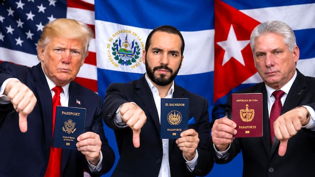 Oficial | Estados Unidos, El Salvador y Cuba bloquean el ingreso de ciudadanos que hayan postergado la renovación del pasaporte