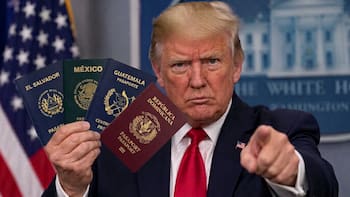 Oficial | Estados Unidos impedirá la entrada de todos los mexicanos, salvadoreños guatemaltecos y dominicanos, aunque tengan visa si omitieron este trámite del pasaporte