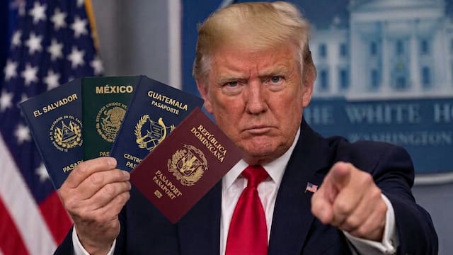 Oficial | Estados Unidos impedirá la entrada de todos los mexicanos, salvadoreños guatemaltecos y dominicanos, aunque tengan visa si omitieron este trámite del pasaporte