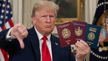 Oficial | Estados Unidos confirmó que bloqueará el ingreso desde Venezuela, Cuba y Brasil a quienes hayan demorado la renovación de su pasaporte