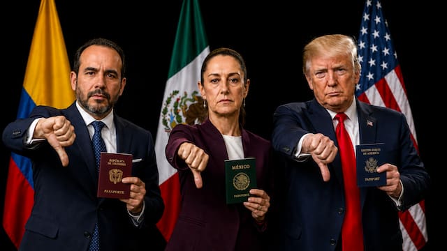 Oficial | Colombia, México y Estados Unidos prohíben el ingreso y la salida a todos los ciudadanos que hayan postergado este trámite en su pasaporte