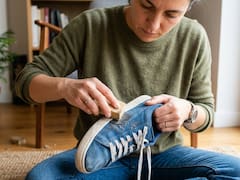 Pasar goma de borrar sobre las zapatillas: por qué lo recomiendan y para qué sirve