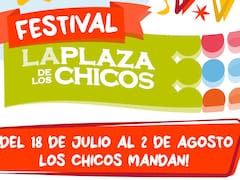 Vuelve el festival de vacaciones de invierno del Paseo La Plaza: del 18 de julio al 2 de agosto, los chicos mandan