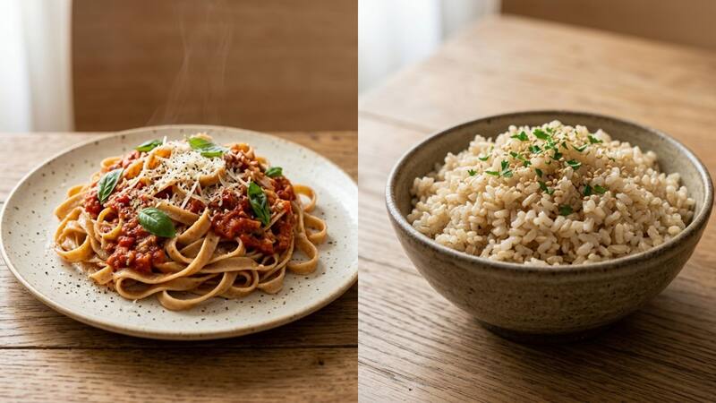 Pasta o arroz: la pregunta que divide a los nutricionistas y que podría cambiar tu forma de comer para siempre.
