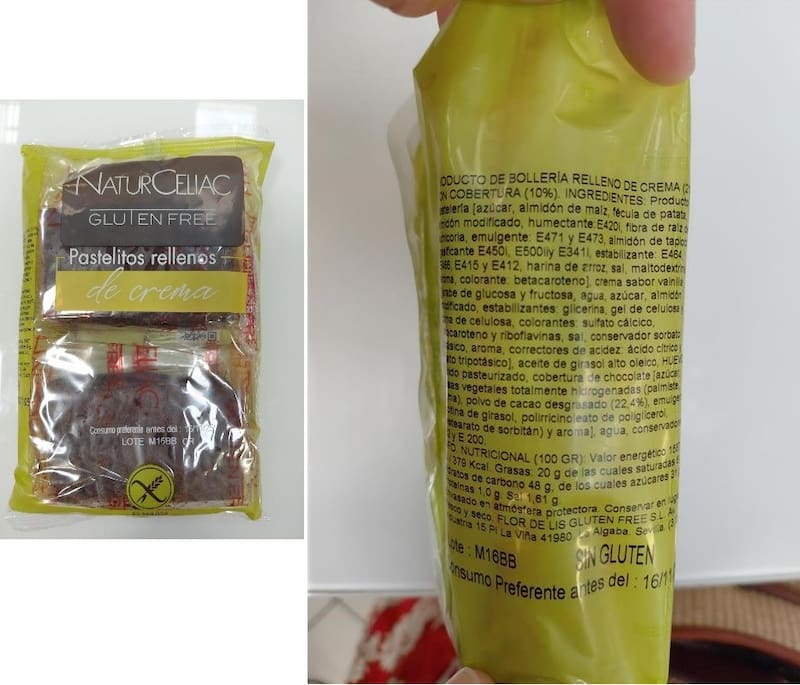 La AESAN ha advertido sobre varios lotes de estos pastelitos con presencia de proteínas de leche no declaradas.