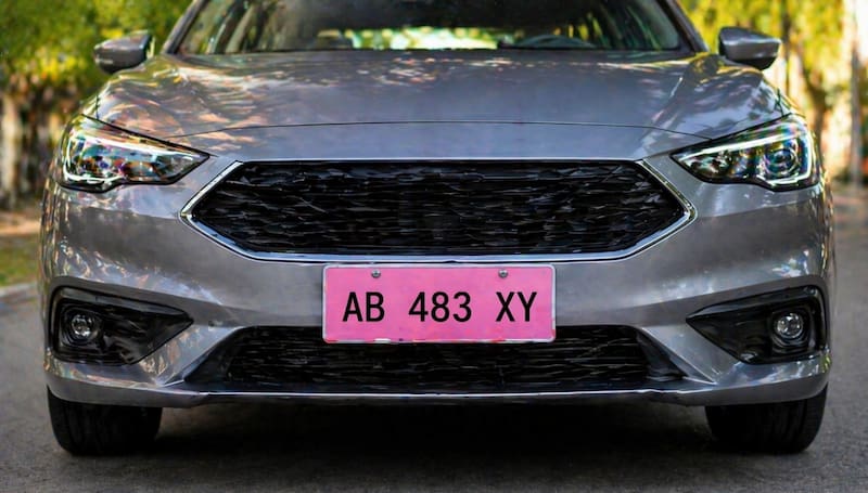 Patentes rosas (Imagen ilustrativa)