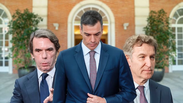 José María Aznar y Feijóo consideran que Sánchez ha perdido legitimidad y exigen elecciones anticipadas