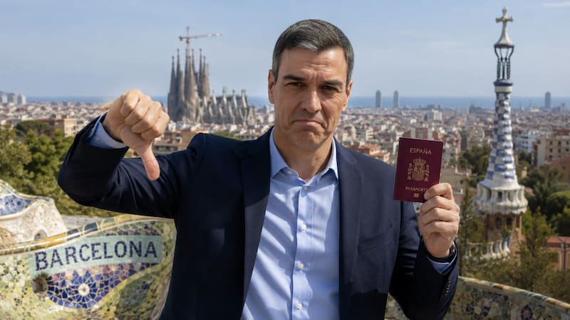 Oficial | Madrid, Barcelona y Valencia no dejarán entrar a los extranjeros que posterguen este trámite con su pasaporte. (Representación creada con IA)