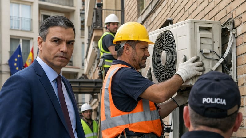 Oficial | España prohíbe instalar el aire acondicionado en las fachadas de todas las viviendas sin autorización de todos los vecinos