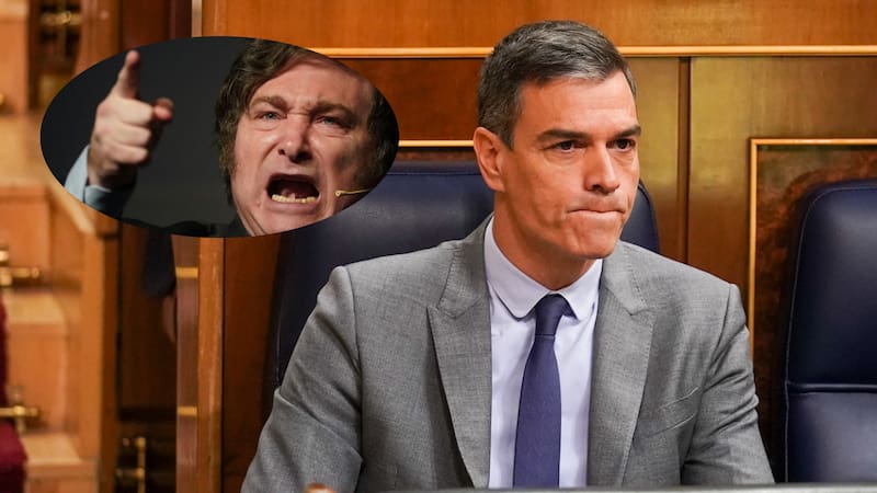 El presidente de España volvió a apuntar contra Milei en la previa de las elecciones.