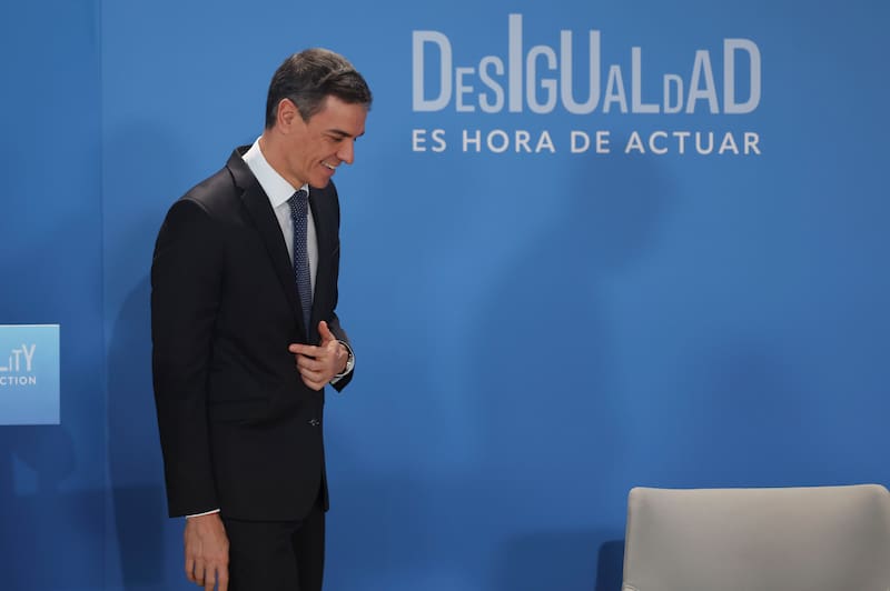 En su intervención, el presidente anunció el Estudio Generaciones del Futuro, liderado por el CSIC, para analizar el origen de las desigualdades desde la infancia.