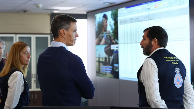 Pedro Sánchez presidió en Madrid la reunión de coordinación de la respuesta al accidente.