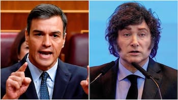 El mensaje del partido de Pedro Sánchez a Milei: “Nosotros le damos la bienvenida y lo primero que hace es insultar”