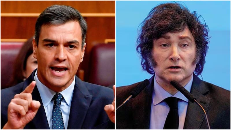 La crítica del PSOE a Milei fue tajante.