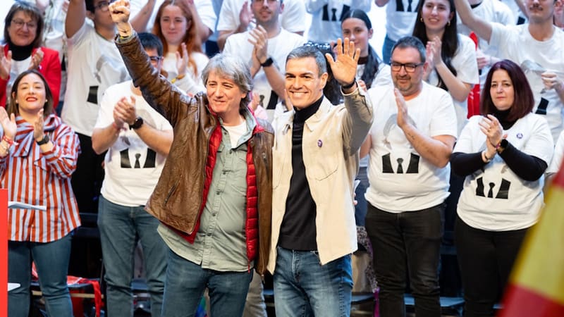 Pedro Sánchez pidió por un Gobierno del PSOE en Castilla y León para detener la “ola reaccionaria” de la oposición. Foto: PSOE