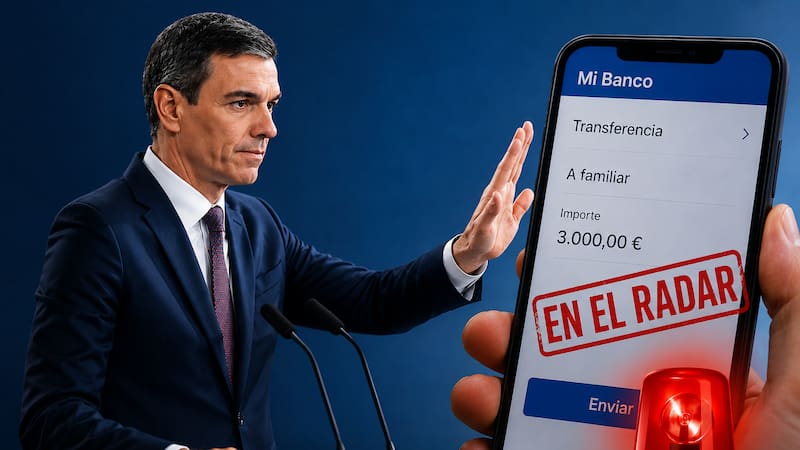 Oficial | Pedro Sánchez despide las transferencias bancarias entre familiares: las multas para quienes superen estos montos.