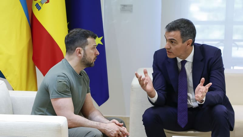 Pedro Sánchez y el Rey reciben a Volodímir Zelenski: qué vino a hacer a España el presidente de Ucrania.