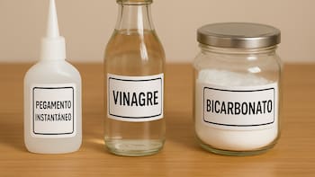 El secreto mejor guardado: cómo usar vinagre y bicarbonato con pegamento instantáneo