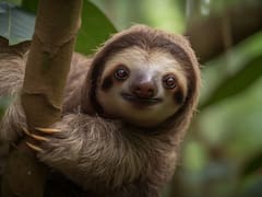 Pasan la mayor parte de su vida colgados y se mueven tan lento que parecen estar detenidos: el animal que desafía las reglas de la naturaleza