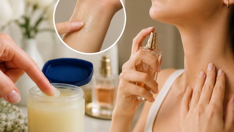 La vaselina puede convertirse en una aliada para que el perfume conserve su fragancia durante más tiempo.