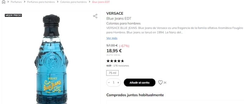 Perfumería Primor ofrece perfumes de diseñador en descuento.