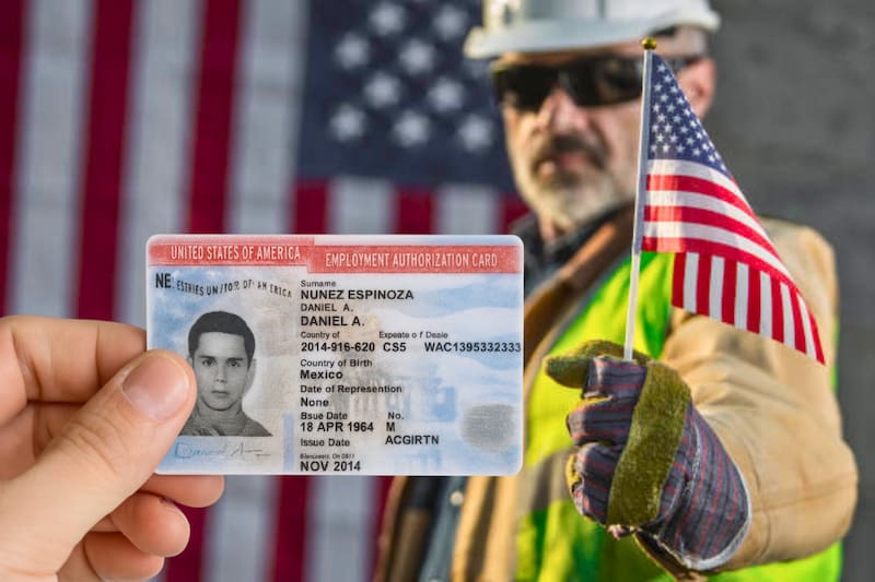 La Tarjeta de Autorización de Empleo es un documento muy solicitado en Estados Unidos. Fuente: Archivo.