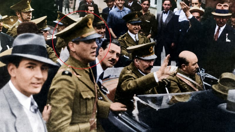 El día del golpe, entre los militares que escoltaban a Uriburu se encontraba un joven oficial: Juan Domingo Perón.