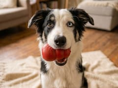 Los veterinarios coinciden: si su perro le lleva un juguete apenas lo ve es porque siente confianza, amor y un fuerte vínculo
