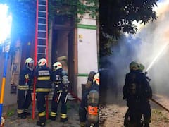Incendio frente a La Bombonera en un importante restaurante de La Boca