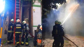 Incendio frente a La Bombonera a horas del partido contra Riestra