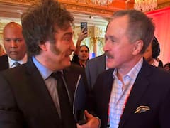 El embajador Peter Lamelas pasó por Rosada y mantuvo un encuentro hermético