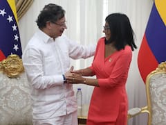 Cumbre de Petro en Venezuela: Delcy Rodríguez recibió al presidente en su primera visita tras la captura de Maduro