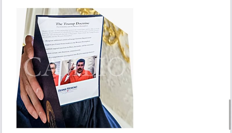 El presidente Petro reaccionó al supuesto documento del senador estadounidense Bernie Moreno que planteaba un plan para encarcelarlo.