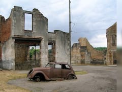 En 1944, las SS rodearon el pueblo francés de Oradour-sur-Glane y mataron a sus vecinos; 82 años después, sus ruinas siguen en pie y todo está como entonces