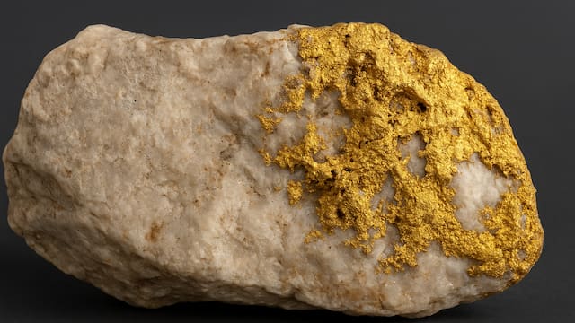 Hallazgo histórico en el lugar menos pensado: encuentran una piedra de 95 kilos con miles de onzas de oro en su interior