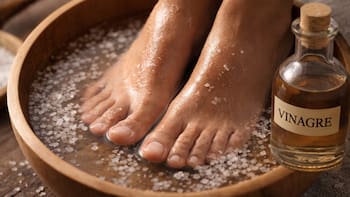 Es tendencia | Para qué sirve lavarse los pies con vinagre y sal: por qué todos los recomiendan