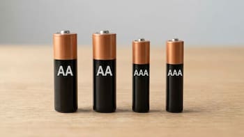 Qué significa ver en las pilas las letras AA y AAA al momento de cambiarlas