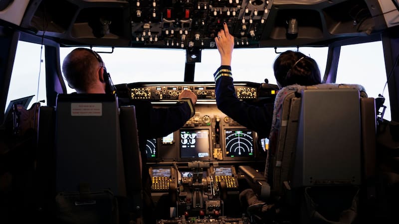 Dos pilotos manejaban un Bombardier. En medio del viaje se quedaron dormidos con más de 40 pasajeros a bordo y el avión pasó de largo