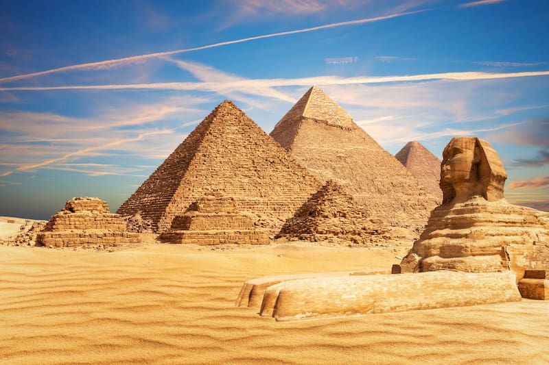 Pirámides de Egipto. Fuente: Shutterstock.
