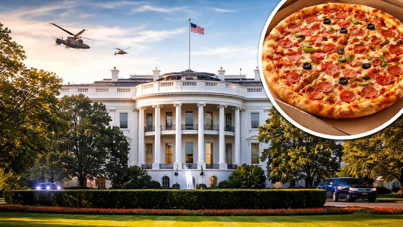 Pizza Index: la curiosa teoría que “predice” un operativo militar inminente de EE.UU. y no falla nunca (Imagen ilustrativa generada con ChatGPT)